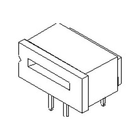 Molex Ffc/Fpc Connector, 15 Contact(S), 1 Row(S), Female, Right Angle, 0.049 Inch Pitch, Solder Terminal,  39532154